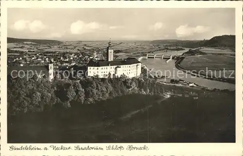 Gundelsheim Wuerttemberg Sanatorium Schloss Horneck Kat. Gundelsheim Neckar