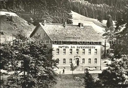 Wildenthal Eibenstock Erzgebirge Hotel Auersberg Kat. Eibenstock