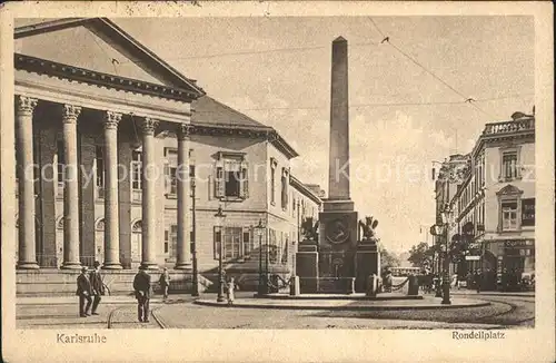 Karlsruhe Rondellplatz Kat. Karlsruhe