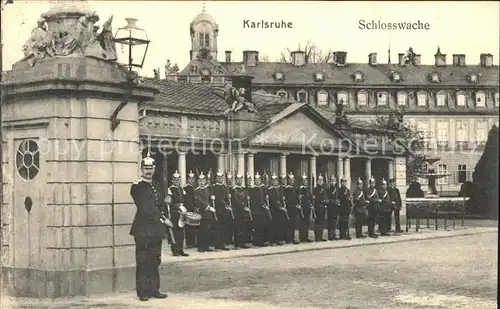Karlsruhe Schlosswache Kat. Karlsruhe