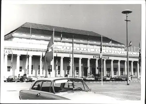 Karlsruhe Parlament Angestellten Kat. Karlsruhe