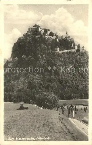 St Georgen Laengsee Burg Hochosterwitz Kat. St. Georgen am Laengsee