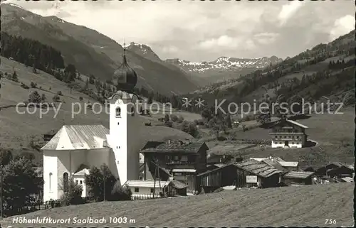 Saalbach Kirche Kat. Blaufelden