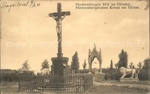 Chlum Fuerstenbergisches Kreuz Kat. Tschechische Republik