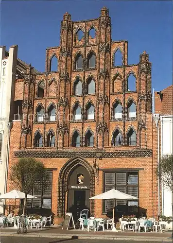 Wismar Mecklenburg Vorpommern Haus der Alte Schwede am Marktplatz / Wismar /Wismar Stadtkreis