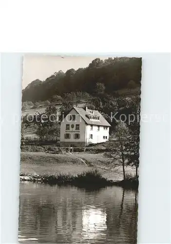 Zwingenberg Baden Neckar Naturfreundehaus  Kat. Zwingenberg