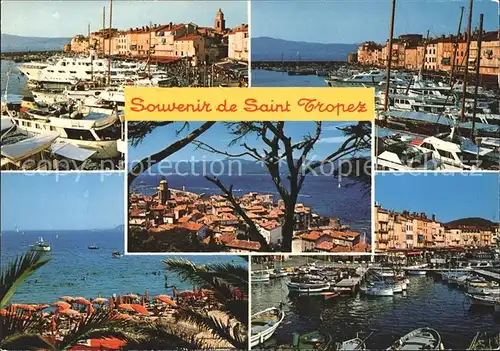 Saint Tropez Var Hafen Strand Cote d Azur Kat. Saint Tropez