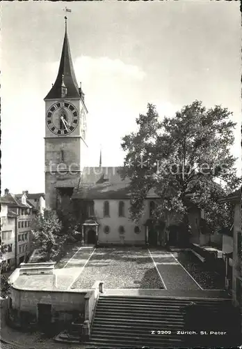 Zuerich St Peter Kirche / Zuerich /Bz. Zuerich City