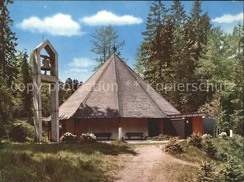 Sand Schwarzwaldhochstrasse Kapelle zum guten Hirten Kat. Loerrach