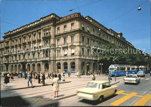 Zuerich ZH Paradeplatz Bahnhofstrasse / Zuerich /Bz. Zuerich City