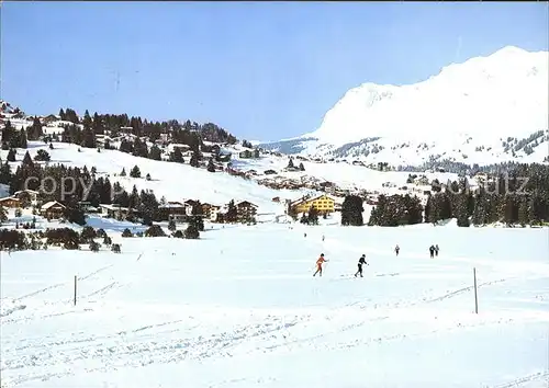 Lenzerheide Valbella Panorama Langlaufloipe Kat. Lenzerheide