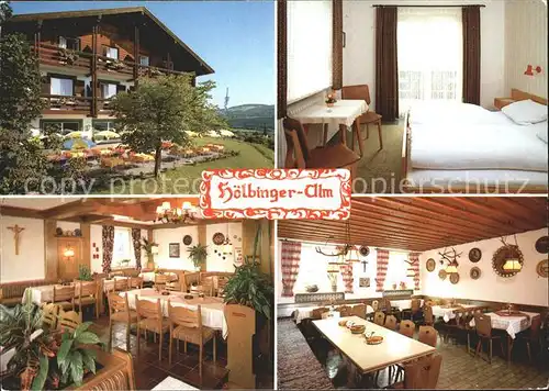 Anger Bayern Gasthof Cafe Hoelbinger Alm Kat. Anger