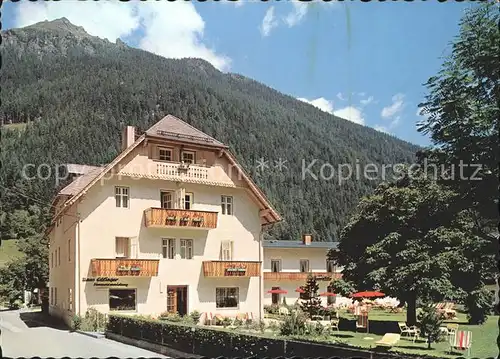 Mallnitz Kaernten Haus Edlinger  Kat. Mallnitz