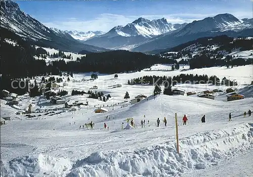 Lenzerheide GR Blick Heidsee Oberhalbsteinerberge / Lenzerheide /Rg. Chur