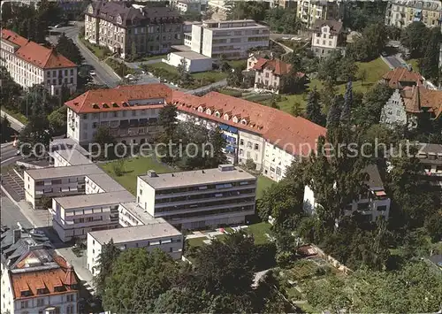 Zuerich Schwesternschule und Krankenhaus vom Roten Kreuz Fliegeraufnahme / Zuerich /Bz. Zuerich City