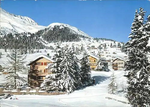 Lenzerheide Valbella mit Cresta Sartons Kat. Lenzerheide