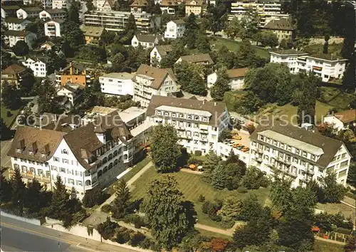 Zuerich Fliegeraufnahme Diakonissenhaus Bethanien-Spital / Zuerich /Bz. Zuerich City