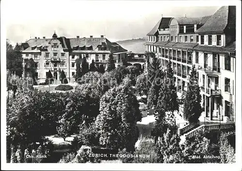 Zuerich ZH Krankenhaus Theodosianum Med. Abteilung / Zuerich /Bz. Zuerich City