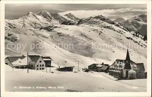 Christoph Arlberg St Ortsansicht  / St. Anton am Arlberg /Landeck