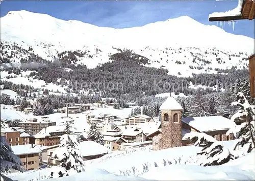 Lenzerheide Valbella mit Piz Danis und Staetzerhorn Kat. Lenzerheide