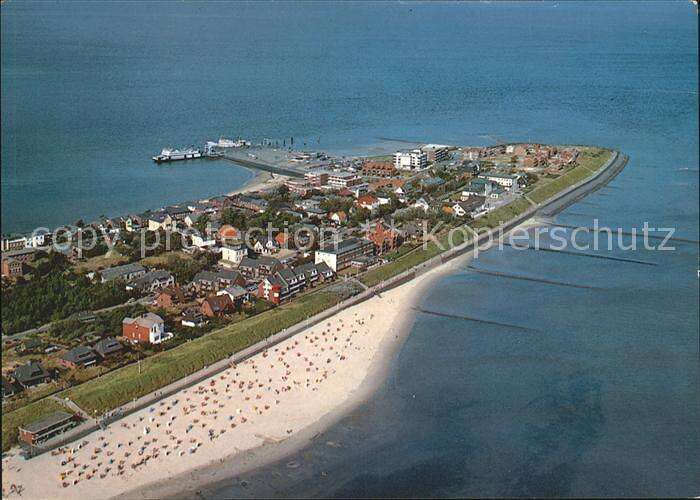 Wittduen Nordseebad Amrum Fliegeraufnahme Haus Therese Kat