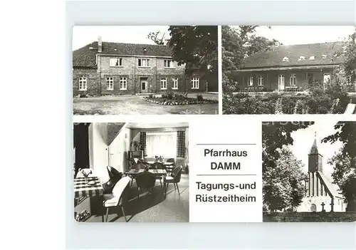 Parchim Mecklenburg Vorpommern Pfarrhaus Damm Tagungs  und Ruestzeitheim Kat. Parchim