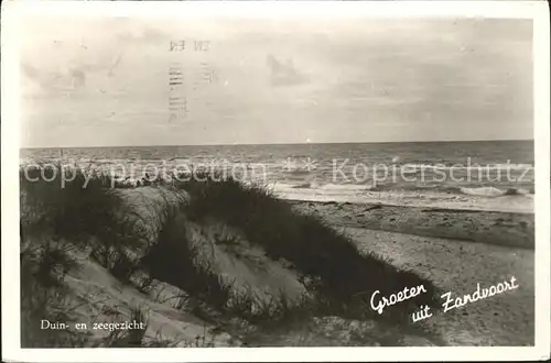 Zandvoort Holland Duin zeegezicht / Zandvoort /