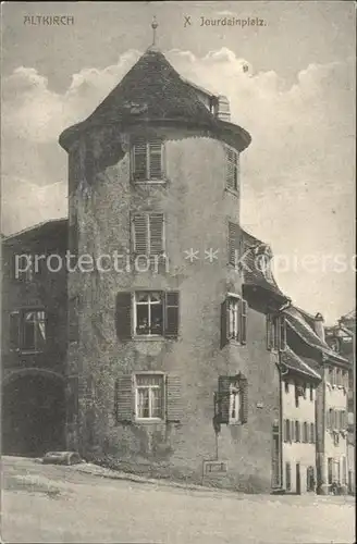 Altkirch Haut Rhin Elsass Jourdainplatz Kat. Altkirch