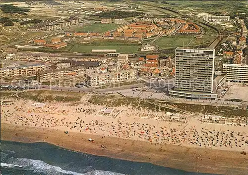 Zandvoort Strand Fliegeraufnahme Kat. Niederlande