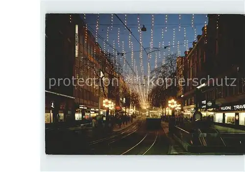 Zuerich Weihnachtsbeleuchtung Bahnhofstrasse / Zuerich /Bz. Zuerich City