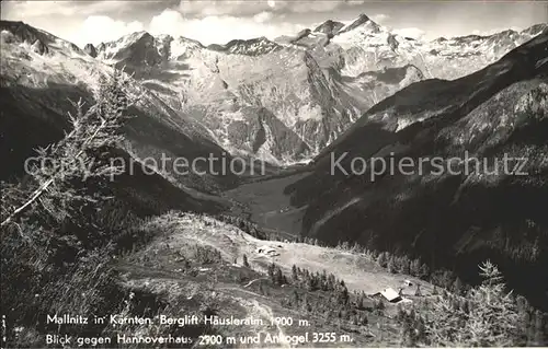 Mallnitz Kaernten Berglift Haeusleralm Hannoverhaus Ankogel Kat. Mallnitz