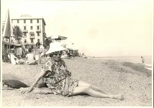 Varazze Liguria Strandleben  Kat. Italien