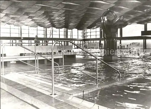 Zinnowitz Ostseebad Usedom Feriendiesnt IG Wismut Meerwasserhallenbad Kat. Zinnowitz