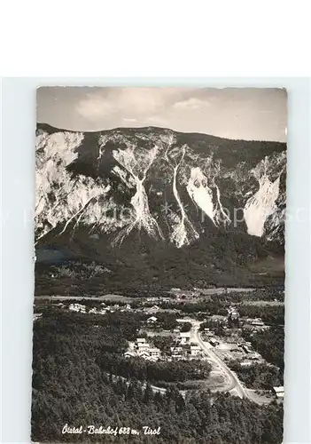 oetztal Tirol Bahnhof Kat. Laengenfeld