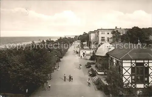 Zinnowitz Ostseebad Usedom Lesehalle Strandpromenade Kat. Zinnowitz