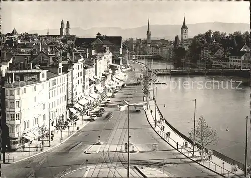 Zuerich Limmatquai / Zuerich /Bz. Zuerich City