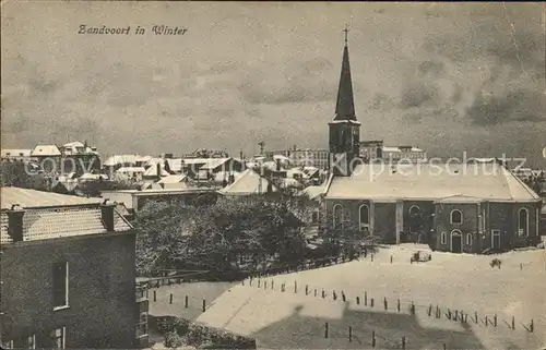 Zandvoort Stadtansicht mit Kirche Kat. Zandvoort