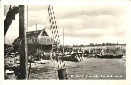 Zinnowitz Ostseebad Usedom Am Achterwasser Kat. Zinnowitz