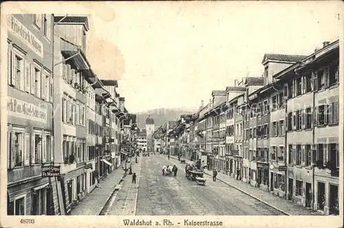 Waldshut Tiengen Rhein Kaiserstrasse Kat. Waldshut Tiengen