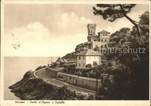 Varazze Liguria Punto Aspera Castello  Kat. Italien