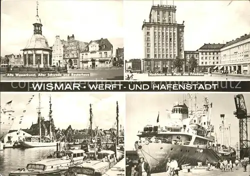 Wismar Mecklenburg Vorpommern Schiff Albatros Hafen Alte Wasserkunst Alter Schwede / Wismar /Wismar Stadtkreis