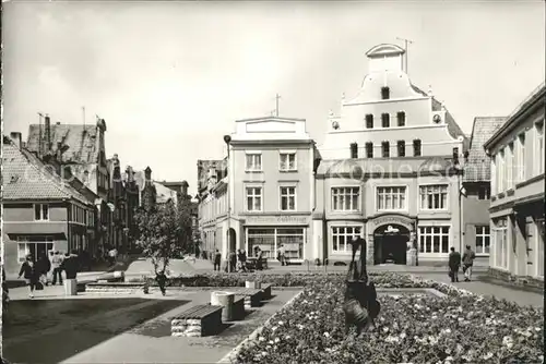 Wismar Mecklenburg Vorpommern Kraemerstrasse Hohestrasse / Wismar /Wismar Stadtkreis