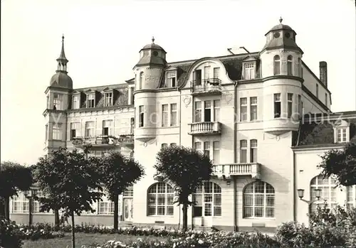 Zinnowitz Ostseebad Usedom Erholungsheim Glueck auf Kat. Zinnowitz