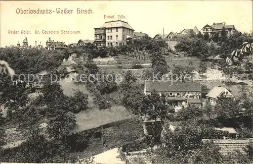 Ober Loschwitz Weisser Hirsch Hotel Sanatorium Villa Kat. Dresden