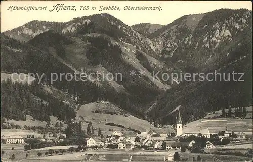 Aflenz Steiermark Gesamtansicht Hoehenluftkurort Kat. Aflenz 