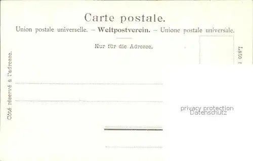 Zuerich Mairegen Staebli Ausstellung 1902 Kuenstlerkarte / Zuerich /Bz. Zuerich City