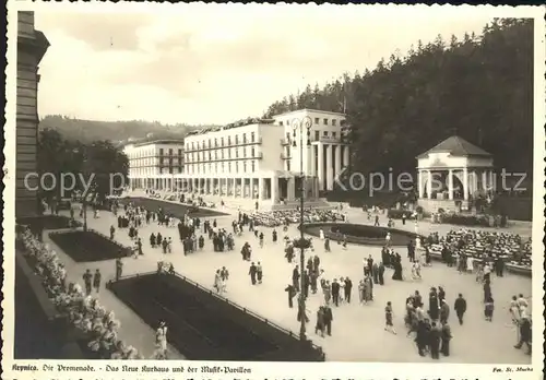 Krynica Morska Ostseebad Ostpreussen Neues Kurhaus mit Pavillon Kat. 