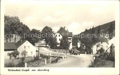 Wildenthal Eibenstock Erzgebirge am Auersberg Kat. Eibenstock