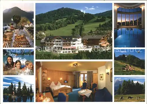 St Johann Pongau Salzburg Zinnkruegl Relax Hotel Wellness Hallenbad Zimmer Panorama Kat. 