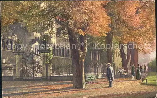 Zuerich Platzpromenade Herbststimmung Serie 113 / Zuerich /Bz. Zuerich City